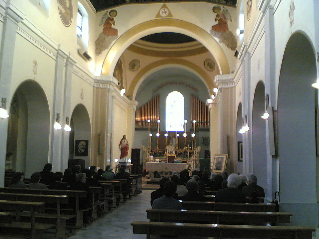 Santa Maria degli Angeli: Navata centrale